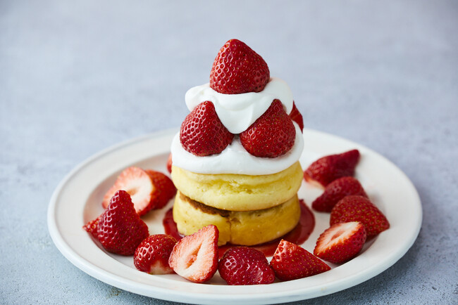 あまおうあまおうあまおうパンケーキ