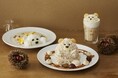 パンケーキカフェ “Butter“ × イギリス生まれの“Classic Teddy” が初コラボ!秋の味覚とほうじ茶のハーモニーが堪能できるテディベアのスフレパンケーキが期間限定で登場