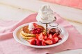 「J.S. BURGERS CAFE」「J.S. BURGERS Jr.」国産いちごを贅沢に使用した“いちごづくし”のパンケーキ3月26日(木)から期間限定で販売！