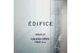【ÉDIFICEが恵比寿に新店舗をオープン！】POPUP開催や装い新たにショッパーをリニューアル。新たな品格ある佇まいと世界観を提供。