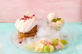 パンケーキカフェ「Butter(バター)」より夏にぴったり「桃づくしのひんやりスフレパンケーキ」発売！