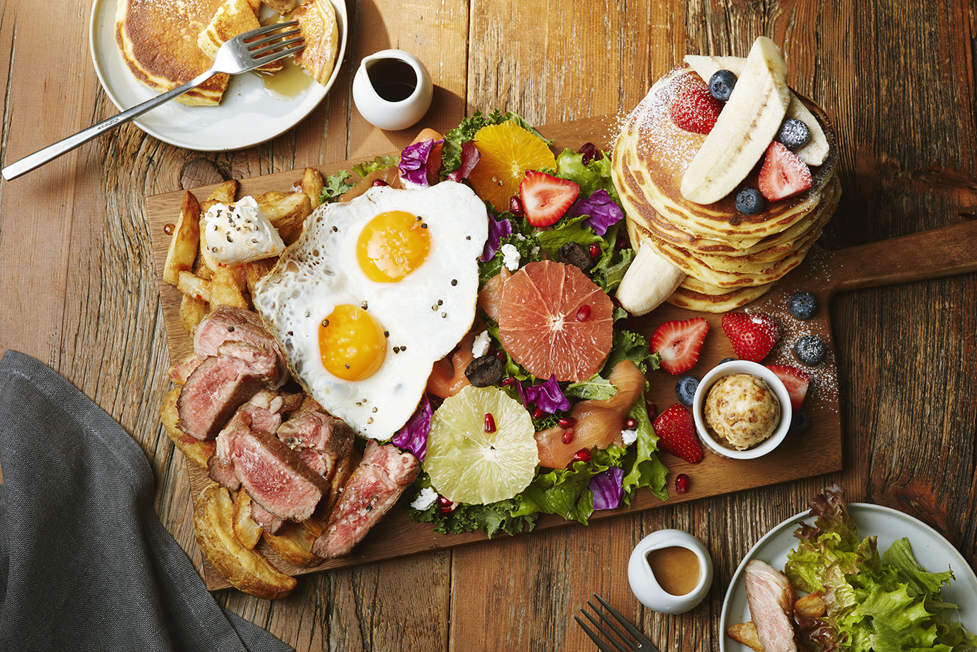 オールタイムパンケーキショップ「J.S. PANCAKE CAFE」2020年のお祝いは、シェアして楽しむパンケーキ“2020プレート”を！