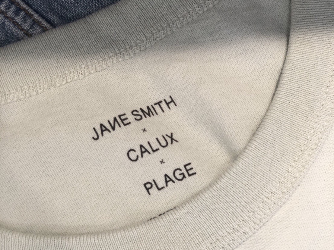 JANE SMITH×CALUX×Plage BACK OPEN カットソー