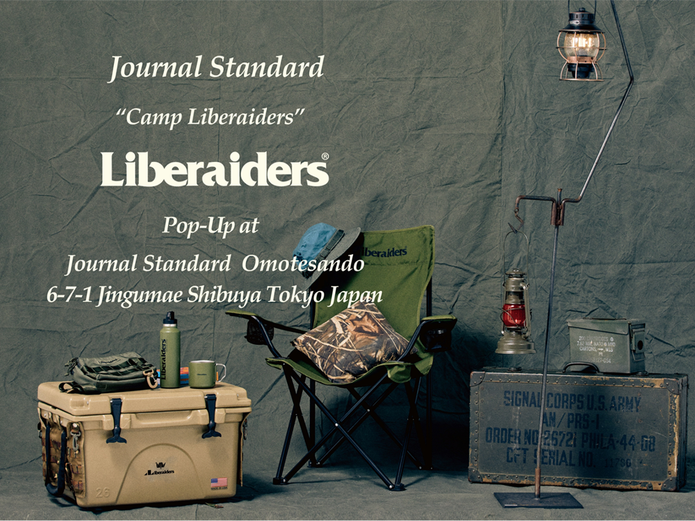 Camp Liberaiders Liberaiders fw Pop Up Store 10月22日 木 よりjournal Standard 表参道にて開催 株式会社ベイクルーズのプレスリリース