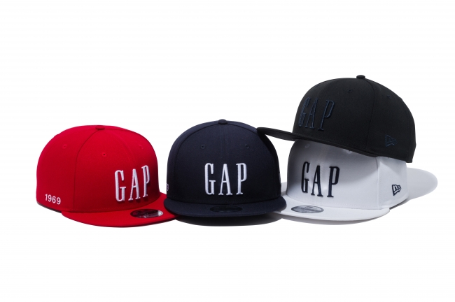 GAP50周年を記念した世界初のコラボレーションアイテム「GAP×New Era 