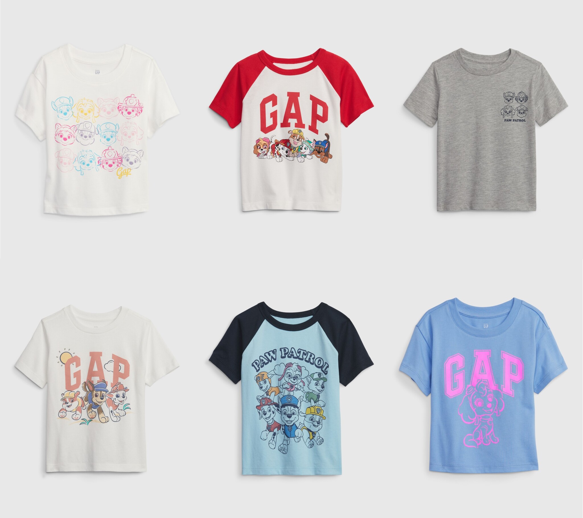 Gap、子供たちから人気の「PAW PATROL」コラボコレクション