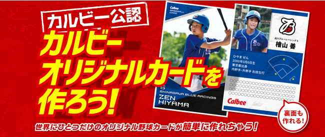 卒部・卒団 想い出グッズの決定版「プロ野球チップス」のカルビー公認