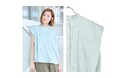 お客様の夏の潜在的悩みを解決!涼しさときちんと感を兼ね備えた ノースリーブ以上半袖未満の“腕が細く見えるシャツブラウス”が登場