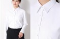 売上枚数前年比 3 倍と反響の大きい『透けないシャツ』をアップデート　襟裏の“ファンデ汚れ”が洗濯で簡単に落ちる“化粧品防汚生地”を採用