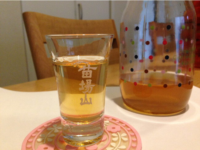 苗場山果実酒用日本酒で作る！「すっきりおいしい梅酒」