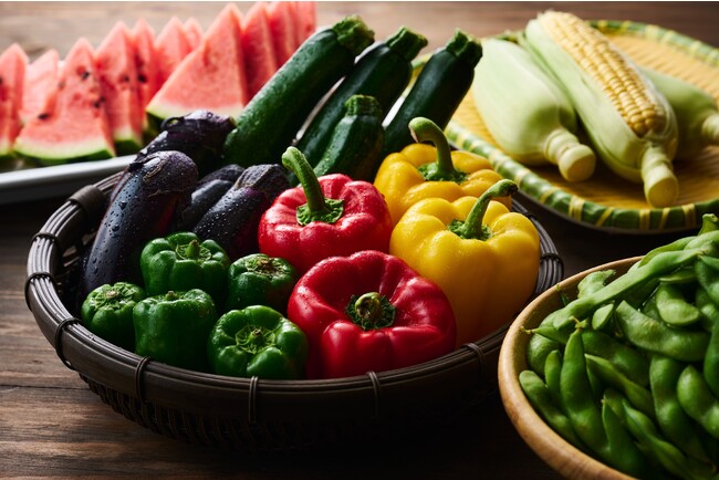 新潟県内産の夏野菜 新潟県内産の夏野菜