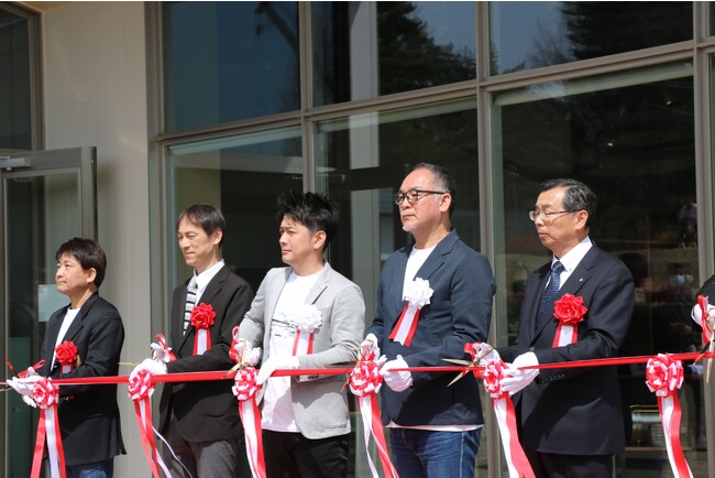 4月14日に行われたOPEN記念式典の様子