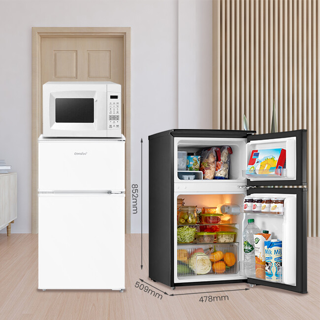 コンフィ　ノンフロン冷凍冷蔵庫90L