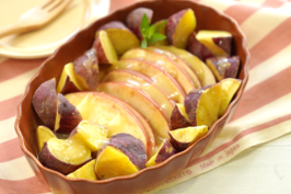 さつまいもとりんごのデザート さつまいもとりんごのデザート