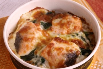 鮭とマッシュポテトのグラタン 鮭とマッシュポテトのグラタン