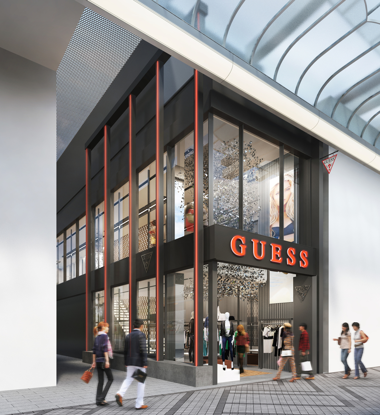 LA発ライフスタイルブランドGUESS(ゲス)が 大阪・心斎橋に日本初の路面店をオープン！｜GUESS? JAPAN