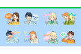 エレン先生がLINE スタンプに! LINEスタンプ「小学校英語 NEW HORIZON」発売開始!