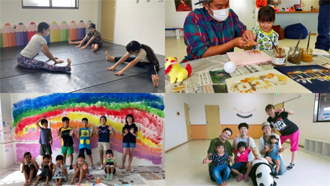 親子向けヨガ教室やワークショップの様子 親子向けヨガ教室やワークショップの様子