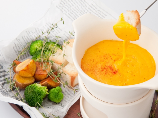 パンプキンチーズフォンデュ