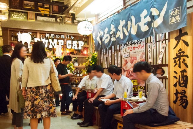 夜だけじゃない!ランチも肉の横丁で気軽に