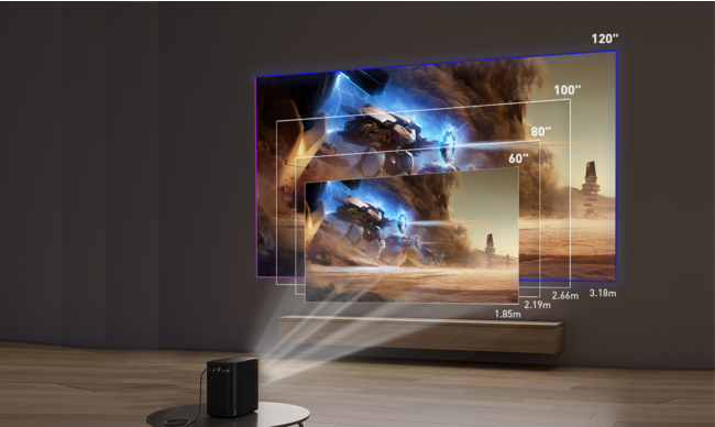 WANBO TT プロジェクター 小型 家庭用 Netflix認定 オートフォーカス 1080pフルhd Dolbyオーディオ対応 Linu - 3