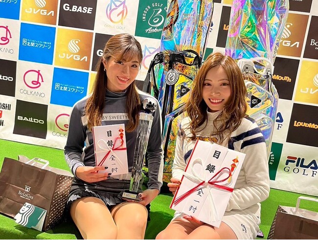 女子プロアマペアマッチ優勝ペア 女子プロアマペアマッチ優勝ペア