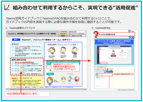 マイクロメイツ、Microsoft Teamsの活用ガイドブックとFAQの同時購入で