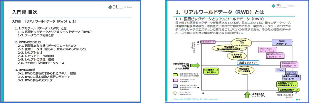 TIS、リアルワールドデータをeラーニングで学習可能な「リアルワールドデータ学習サービス」を提供開始