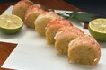 業務用加工食材卸のジーエフシー株式会社　彩り鮮やか、海老の旨みが詰まった「海老野菜黄身寿司」を新発売