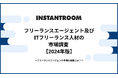 「フリーランスエージェント及びITフリーランス人材の市場調査 (2024年版)」を公開