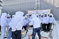 都市養蜂の魅力を体験!辻調理師専門学校生が見学に訪問
