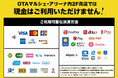 OTAマルシェ/アリーナ内2階売店 キャッシュレス化のお知らせ