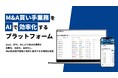 M&A買い手業務をAIで効率化するBPaaS「DealFlow」を提供開始