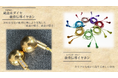 世界初!純金&レインボーカラーの軟骨伝導イヤホンを展示