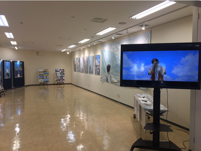 長崎空港での展示ブースの様子 長崎空港での展示ブースの様子