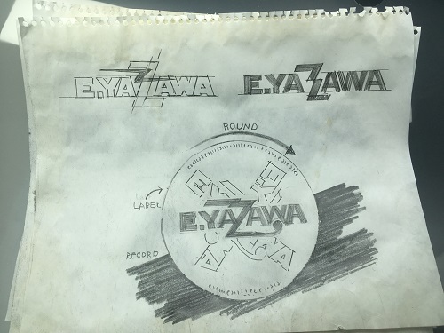 展示会『俺 矢沢永吉』横浜会場展示「E.YAZAWA」ロゴデザインイメージ