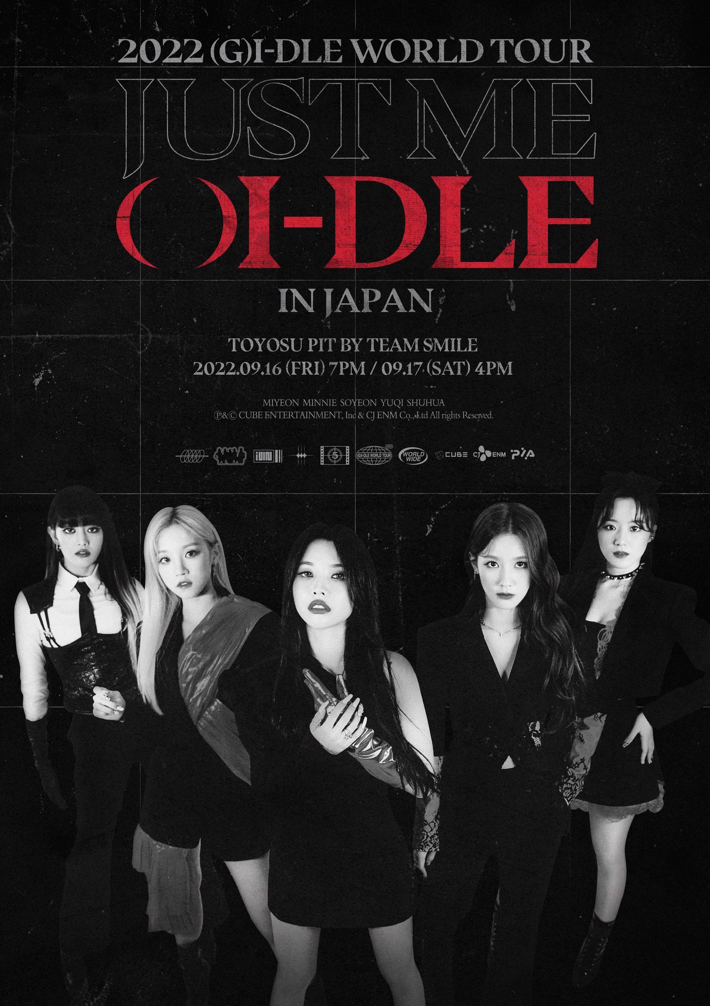 G)I-DLE、初ワールドツアー日本公演「2022 (G)I-DLE WORLD TOUR ［JUST