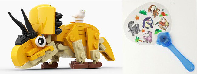 （写真左）LEGO, the LEGO logo and the Minifigure are trademarks of the LEGO Group. (C)2023 The LEGO Group