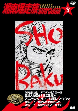 『湘南爆走族 COMPLETE DVD BOOK vol.3』(ぴあ)(C)吉田聡/東映ビデオ 『湘南爆走族 COMPLETE DVD BOOK vol.3』(ぴあ)(C)吉田聡/東映ビデオ