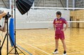 【取材風景をちょい見せ】SVリーグより東京グレートベアーズの注目選手・戸嵜嵩大を独占取材!「月刊スカパー!」2024年11月号が10月24日(木)に発売!
