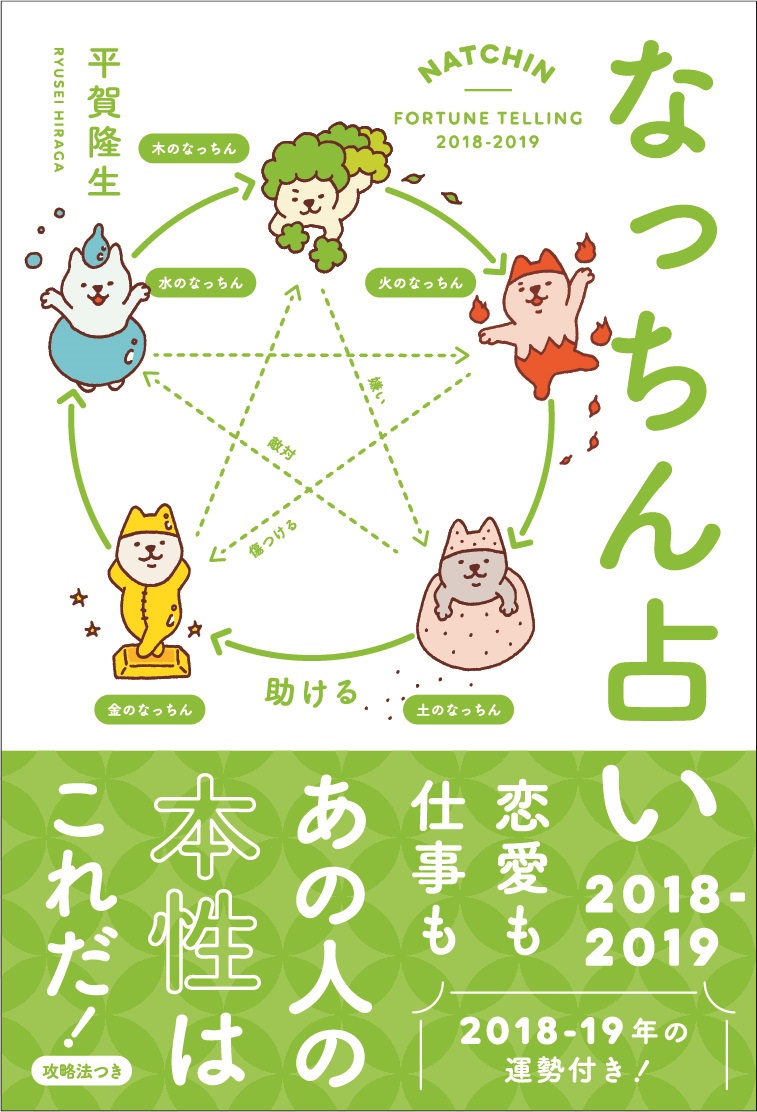 あの人の本性がまるわかり 人間関係の攻略ツール なっちん占い 18 19 ぴあ 本日発売 18年 19年の運勢付き ぴあ株式会社のプレスリリース