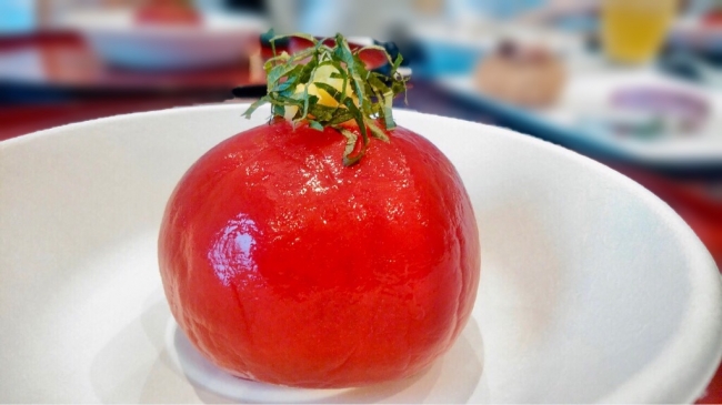 「七夕日本酒フェス」丸ごとトマトのおひたし