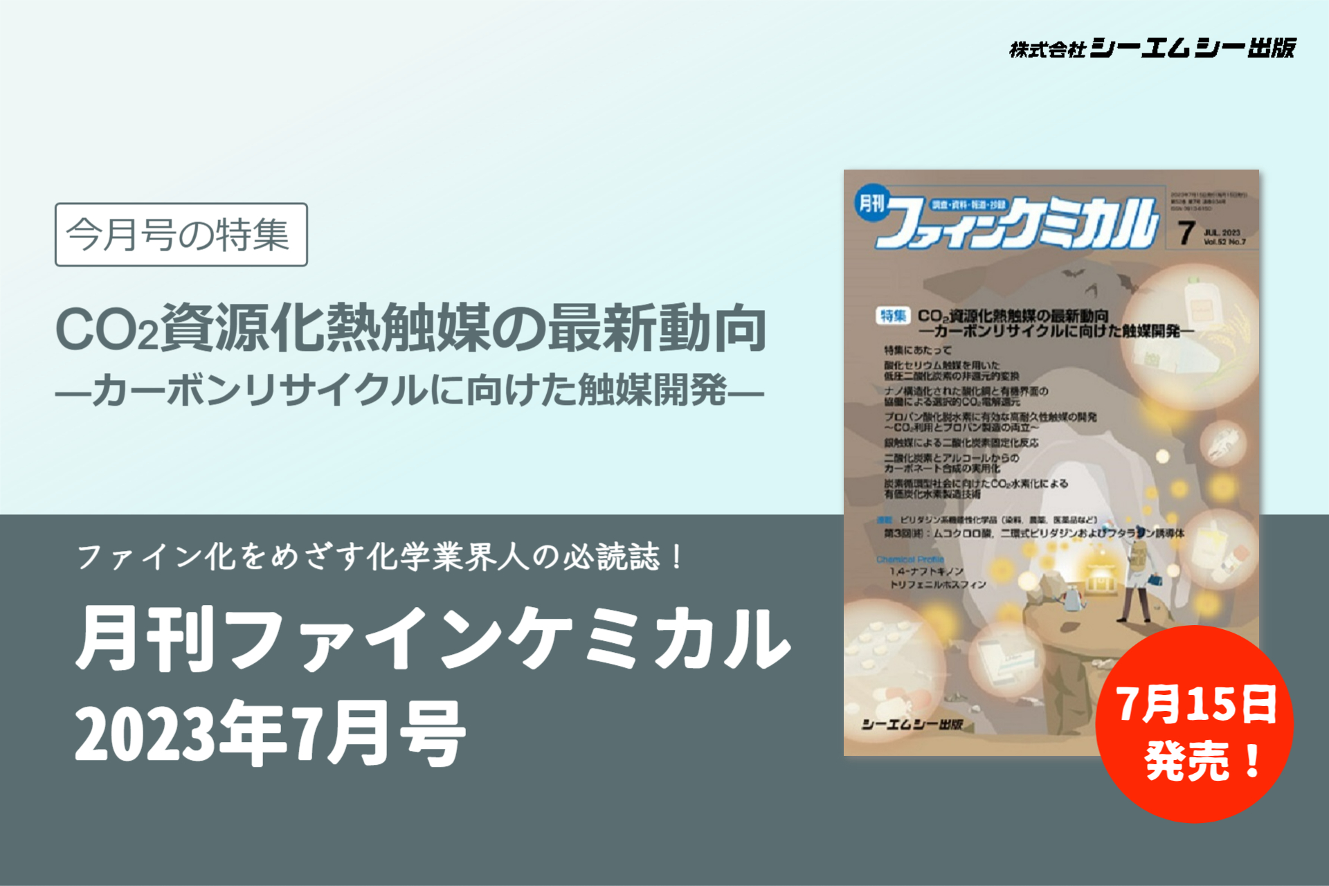 脱石油に向けたCO2資源化技術 ―化学・生物プロセスを中心に― - その他