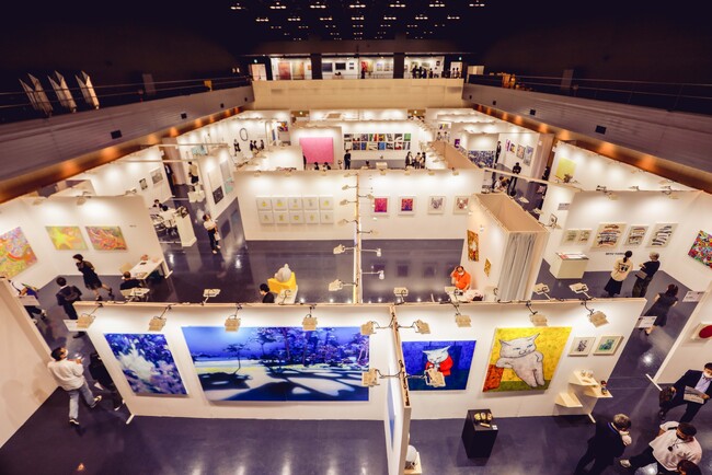 art stage OSAKA 2022 の展示風景