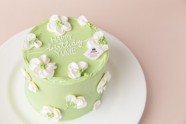 春のお誕生日ケーキやホワイトデーのギフトにもぴったりなデザイン／G.「グリーン・フラッシュ」 