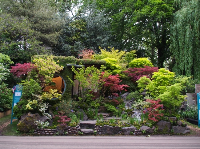 英国チェルシーフラワーショー２０１５「江戸の庭」 （ゴールドメダルを受賞）