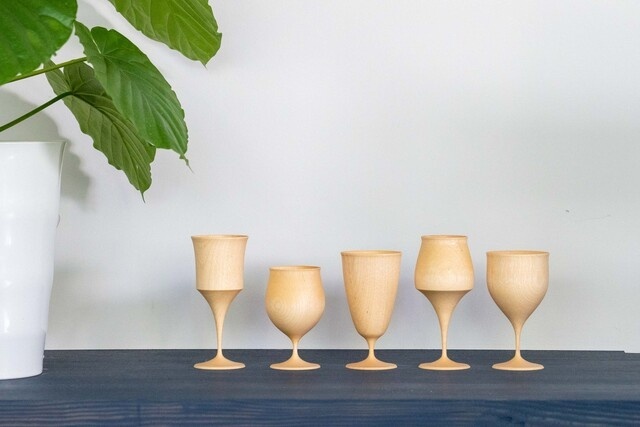 4mm極薄細な木の酒器「TOHKA酒杯」日本酒BAR監修でお酒の表情を楽しめる。Makuakeにて先行発売開始