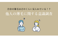 自分の薄毛はどのくらい見られている！？他人の薄毛に関する意識調査