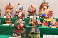 高槻市の歴史館恒例企画 端午の節句を祝う土人形が集合
