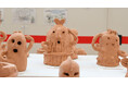 1600年前の埴輪工房跡を再現した高槻市の公園で自分だけのハニワ作り
